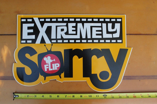 Adesivo per skateboard flip - adesivo,