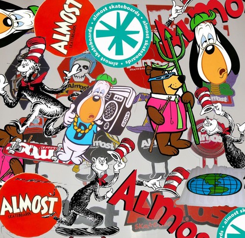 Quasi sticker skateboard - sticker,