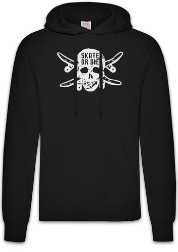 Felpa con cappuccio uomo skate - con,